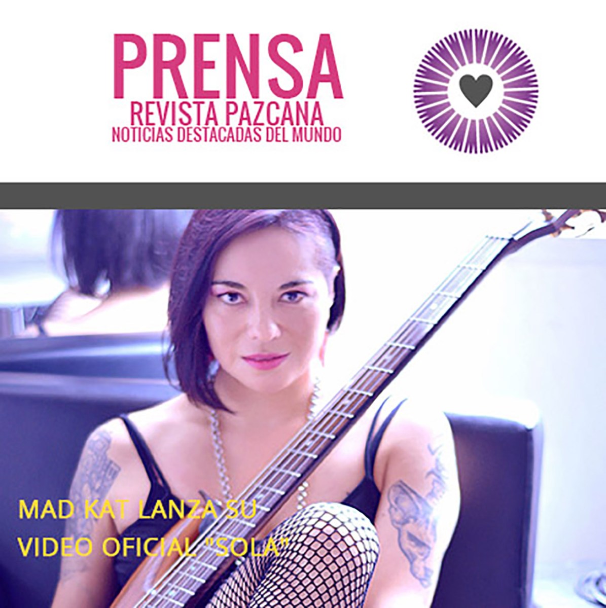 Mad Kat lanza su video oficial «Sola» – Revista Pazcana
